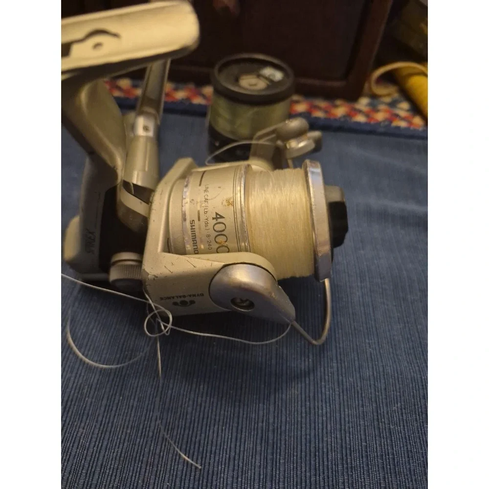 Shimano Spirex 4000FD Spinning Reel w/Fast Cast Front Drag RH or LH Retrieve W